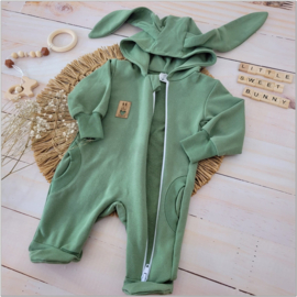 Bunny jumpsuit groen