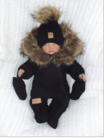 Zyzio warme winter jumpsuit Black