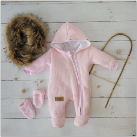 Zuzia warme winter jumpsuit Pink
