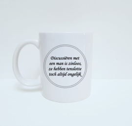 MOK discussiëren met een man is zinloos