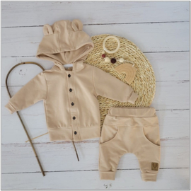 Zyzio 2 delig joggingpak Beige