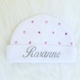 Muts naam en strass