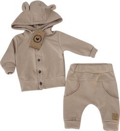 Zyzio 2 delig joggingpak Mocca