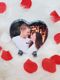 Leisteen HART met eigen foto