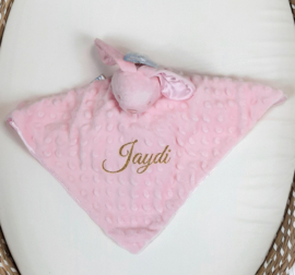Knuffeldoek konijn met naam