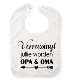 Slabber Verrassing jullie worden OPA & OMA