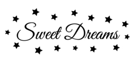 Muursticker Sweet Dreams