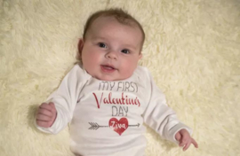 Romper MY FIRST VALENTINE'S