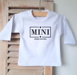 Shirt MINI versie van papa
