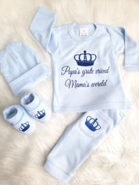 Papa's grote vriend Mama's wereld compleet