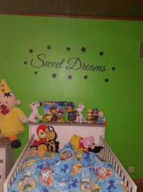 Muursticker Sweet Dreams