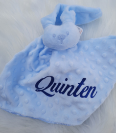 Knuffeldoek konijn met naam