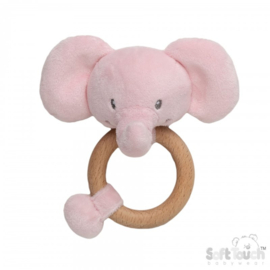 Olifantje rammellaar roze