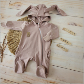 Bunny jumpsuit oudroze