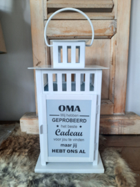 Foto lantaarn Oma