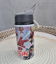 Aluminium drinkfles Spidey