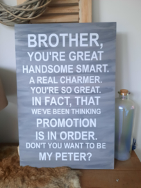 Tekstbord Brother