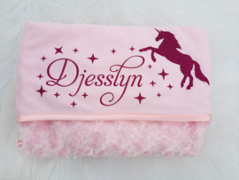 Deken unicorn sterrerjes
