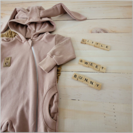 Bunny jumpsuit oudroze
