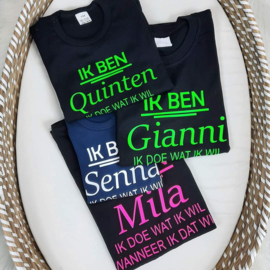 Shirt IK BEN