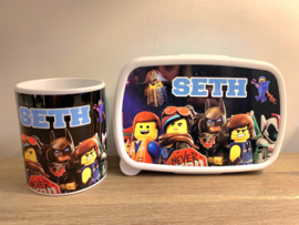 SET Broodtrommel + mok Lego