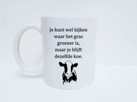 MOK je kunt wel kijken waar het gras groener is
