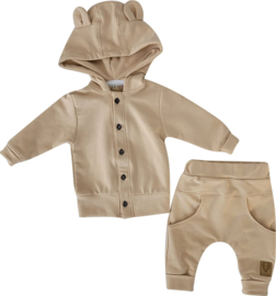 Zyzio 2 delig joggingpak Beige