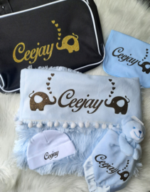 5-delige luxe geboorte set