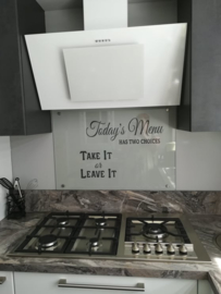 Sticker Keuken Today's Menu