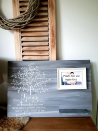Family tree met fotolijst