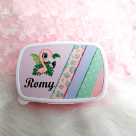 Broodtrommel Flamingo