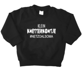 Sweater Klein knetterkontje OMA