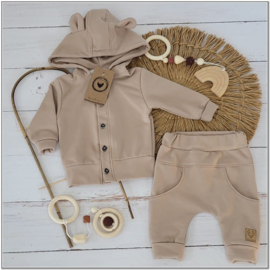 Zyzio 2 delig joggingpak Mocca