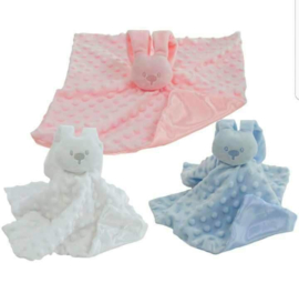 Knuffeldoek konijn met naam