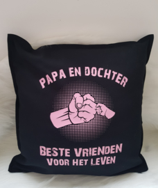 Kussen beste vrienden voor het leven