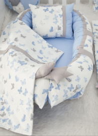 babynest set vlinder