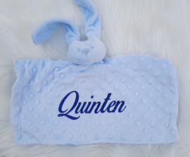 Knuffeldoek konijn met naam