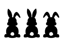 Sticker Konijntjes