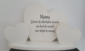 Hartjes Mama jij bent de allerliefste moeder
