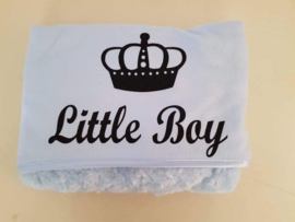 Deken little boy en kroon