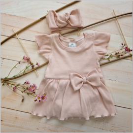 Zuzia 2-delig set | Bododress | Poeder roze