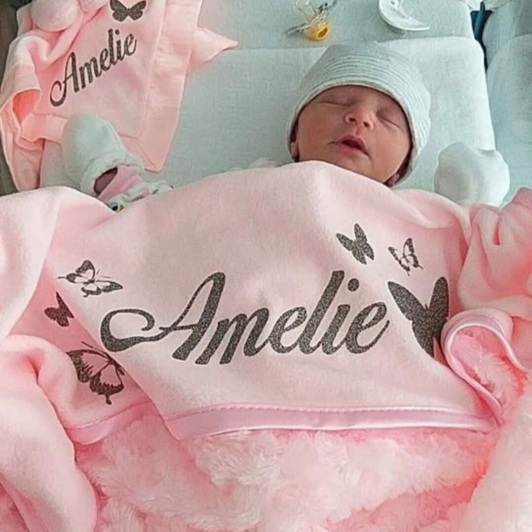 Geboorteset vlinder open en dicht