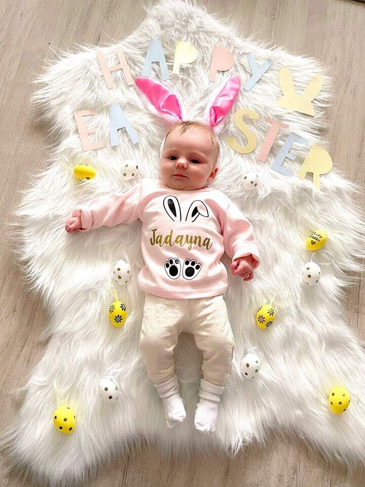 Klant foto van onze paas sweater