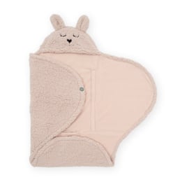 Wikkeldeken Bunny 100x105cm - Pale Pink