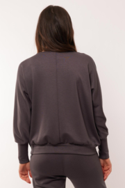 C&S sweater Celien donkergrijs