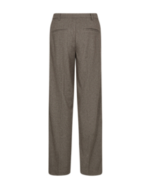 Freequent broek Sillen light grey/charcoal melange