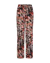 Freequent broek Lexey black/hot coral
