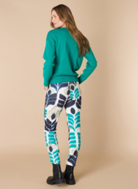 Ivy Beau broek Babet night blue/ever green