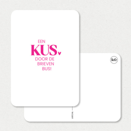 Kaart  | Kus door de brievenbus
