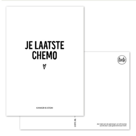 Kaart | Je laatste chemo | 5 stuks